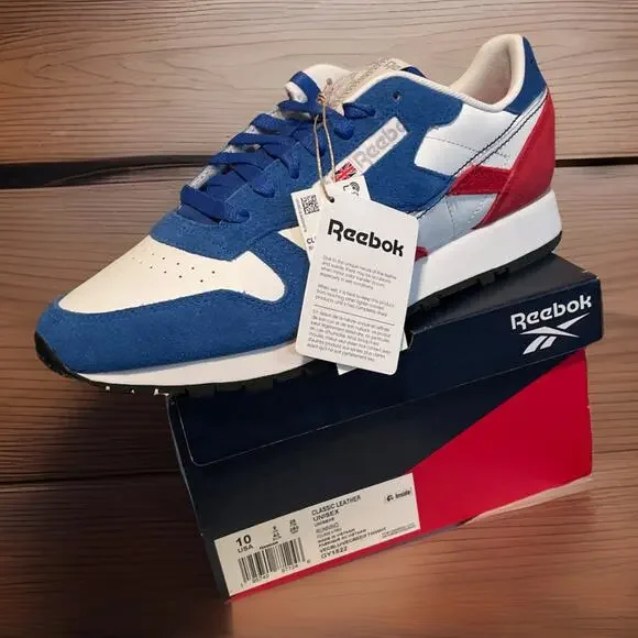 Reebok CLASSIC Leather Running Shoes Mens Size 10 New In Box Fast Shipping - Picture 10 of 10